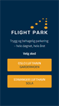 Mobile Screenshot of flightpark.no